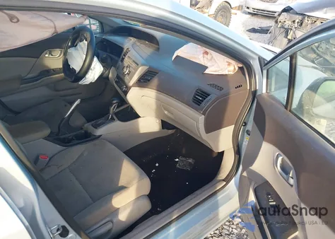 2012 Honda Civic Lx из США, поврежденный, VIN 19XFB2F59CE035196